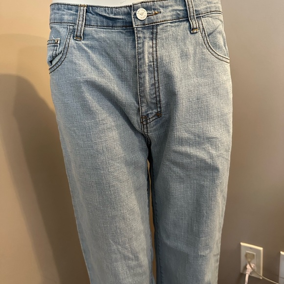 Armani Jeans Women's Straight Leg in Light Blue - Picture 8 of 9